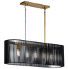 Kichler Five Light Linear Chandelier