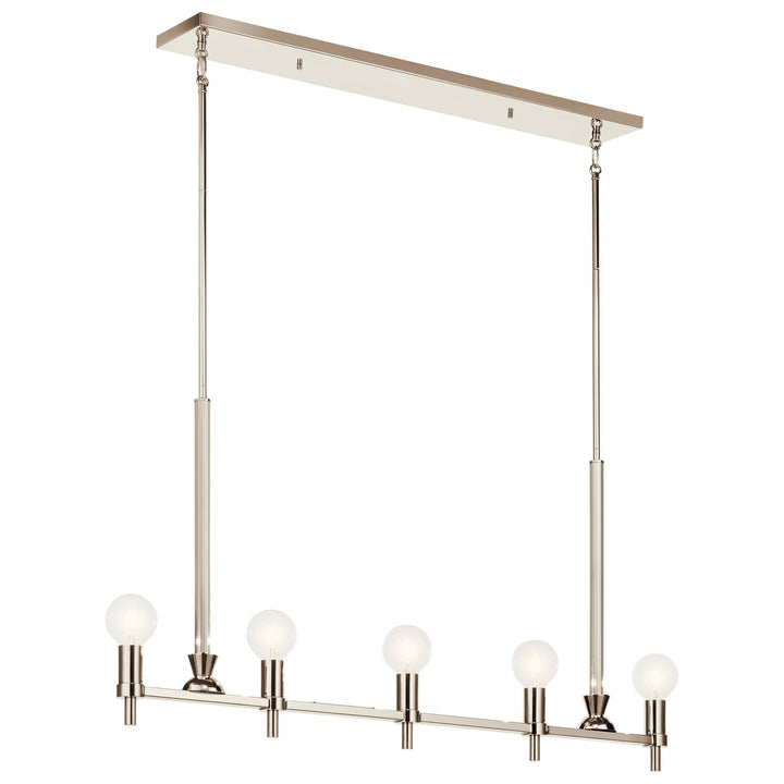 Kichler Five Light Linear Chandelier