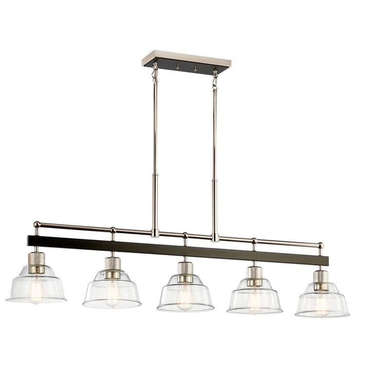 Kichler Five Light Linear Chandelier