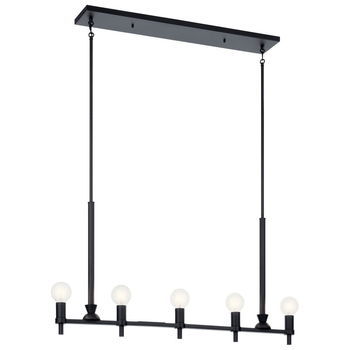 Kichler Five Light Linear Chandelier