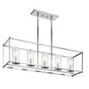 Kichler Five Light Linear Chandelier