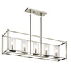 Kichler Five Light Linear Chandelier