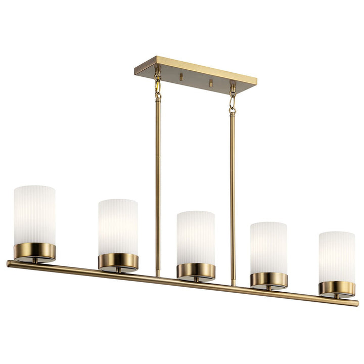 Kichler Five Light Linear Chandelier