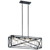 Kichler Five Light Linear Chandelier