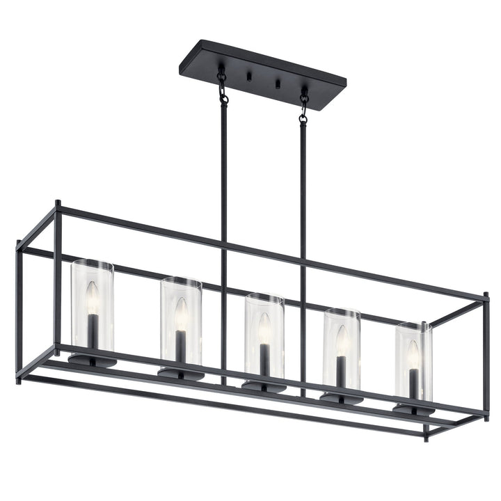 Kichler Five Light Linear Chandelier