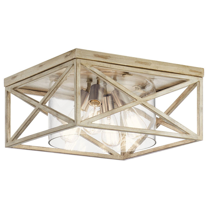 Kichler Four Light Flush Mount