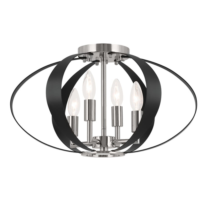 Kichler Four Light Flush Mount