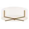 Kichler Four Light Flush Mount