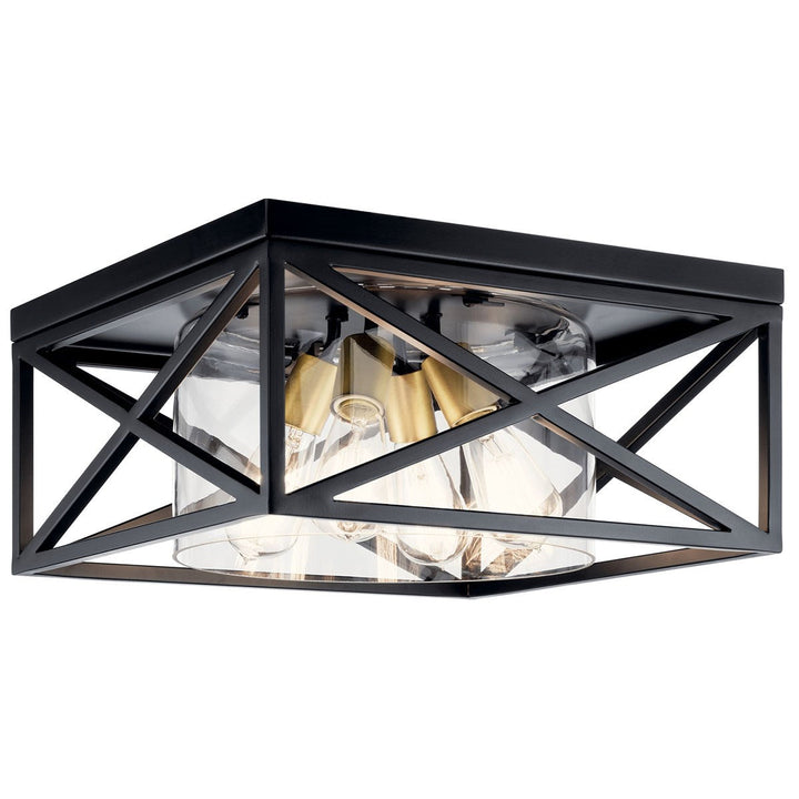 Kichler Four Light Flush Mount