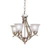 Kichler Four Light Mini Chandelier