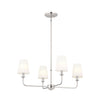 Kichler Four Light Mini Chandelier