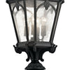 Kichler Four Light Outdoor Post Mount