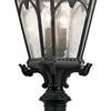 Kichler Four Light Outdoor Post Mount