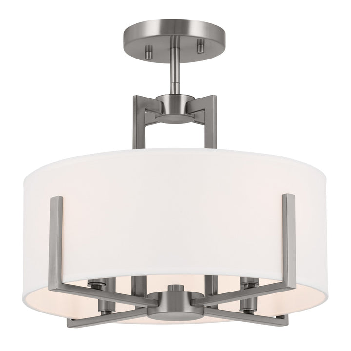 Kichler Four Light Semi Flush Mount