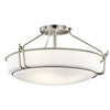 Kichler Four Light Semi Flush Mount