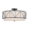 Kichler Four Light Semi Flush Mount