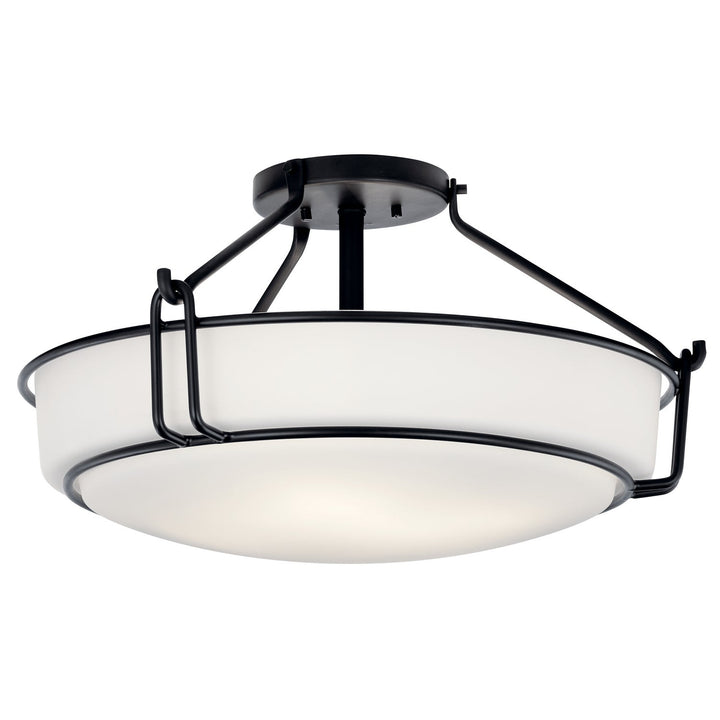 Kichler Four Light Semi Flush Mount