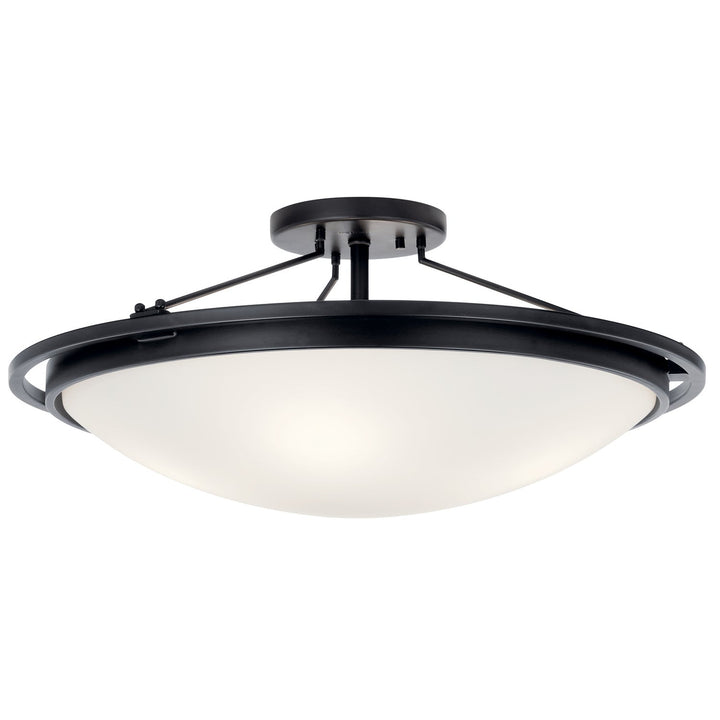 Kichler Four Light Semi Flush Mount