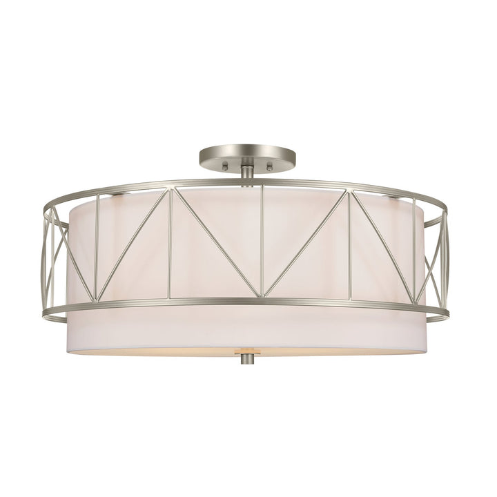 Kichler Four Light Semi Flush Mount