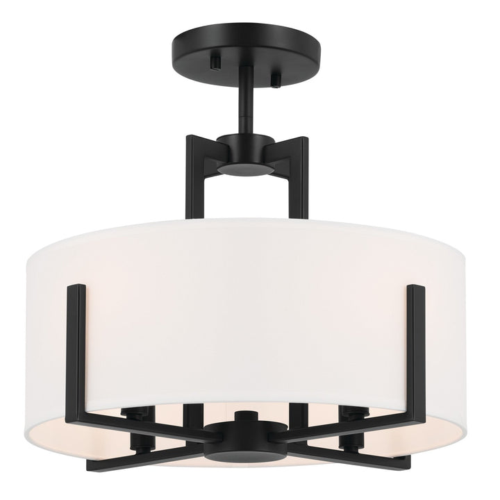 Kichler Four Light Semi Flush Mount