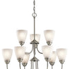 Kichler Nine Light Chandelier