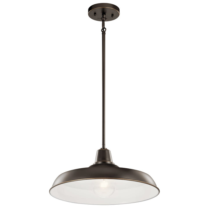 Kichler One Light Outdoor Pendant/Semi Flush Mount