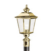 Kichler One Light Outdoor Post Mount