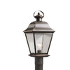 Kichler One Light Outdoor Post Mount