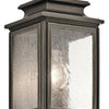 Kichler One Light Outdoor Wall Mount
