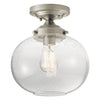 Kichler One Light Semi Flush Mount