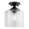Kichler One Light Semi Flush Mount