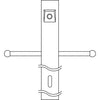 Kichler Post w/Ext Photocell & Ladder