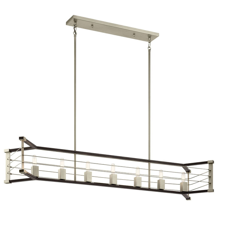 Kichler Seven Light Linear Chandelier