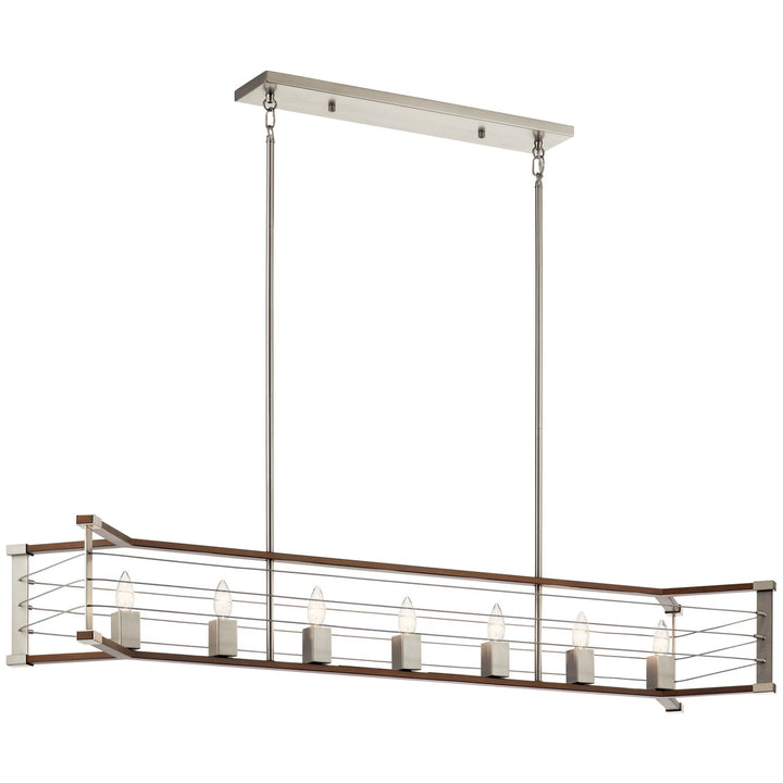 Kichler Seven Light Linear Chandelier