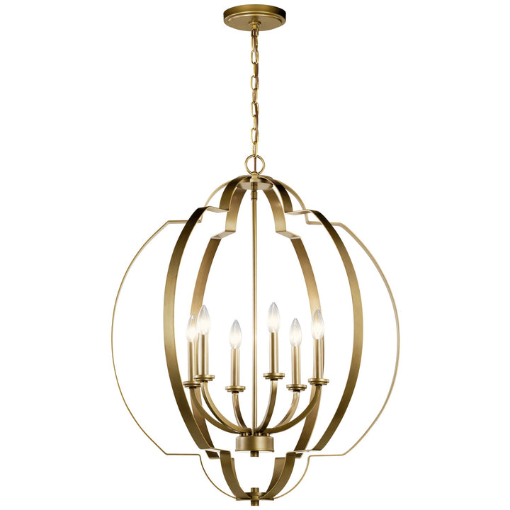 Kichler Six Light Foyer Chandelier