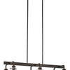 Kichler Six Light Linear Chandelier