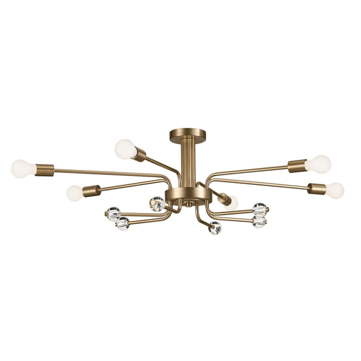 Kichler Six Light Semi Flush Mount