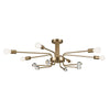 Kichler Six Light Semi Flush Mount