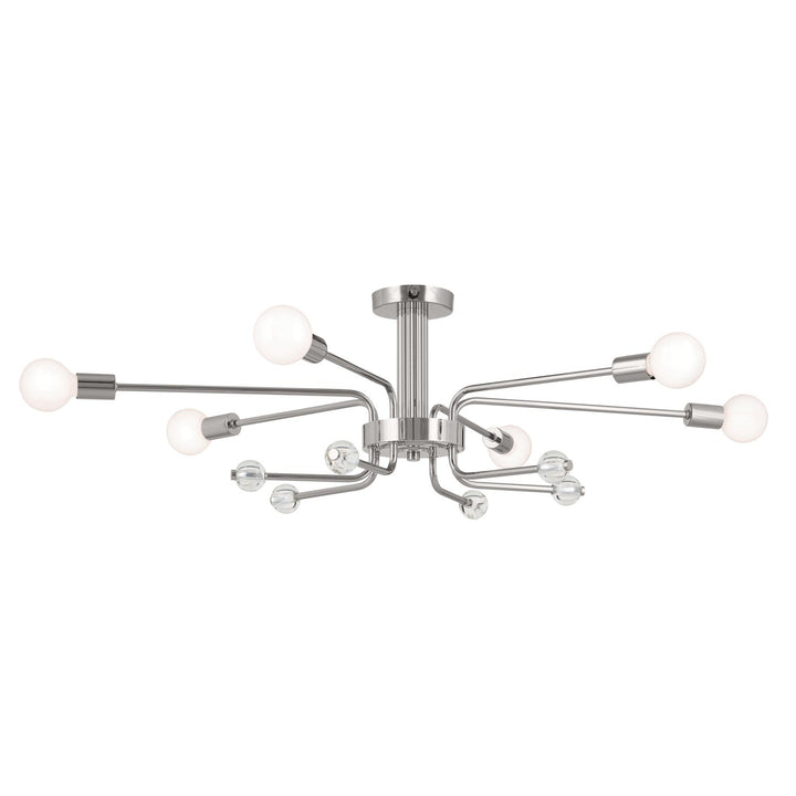 Kichler Six Light Semi Flush Mount