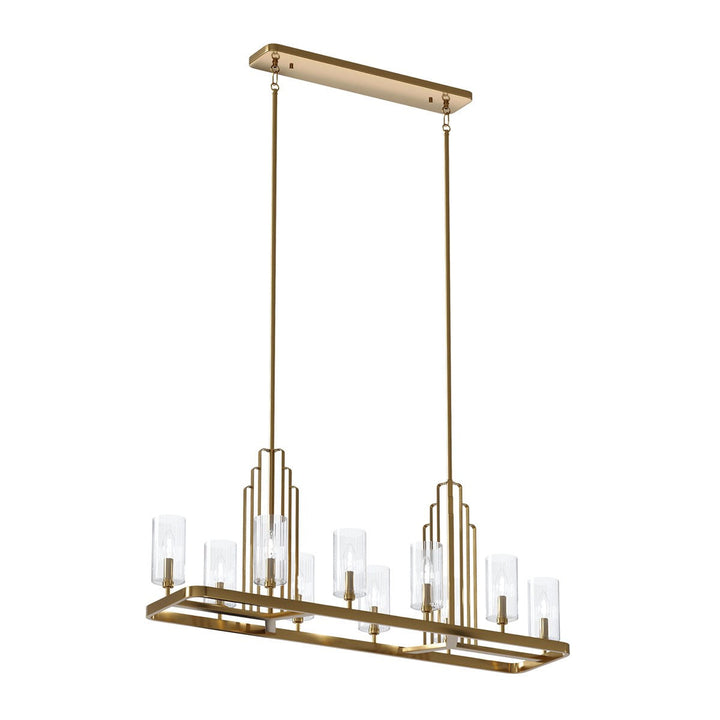 Kichler Ten Light Linear Chandelier