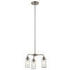 Kichler Three Light Chandelier/Semi Flush Mount