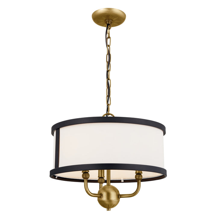 Kichler Three Light Chandelier/Semi Flush