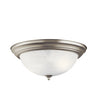 Kichler Three Light Flush Mount