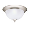 Kichler Three Light Flush Mount