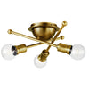 Kichler Three Light Flush Mount