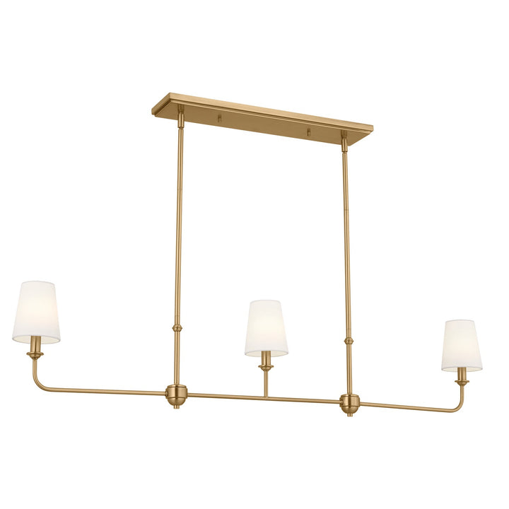 Kichler Three Light Linear Chandelier