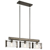 Kichler Three Light Linear Chandelier