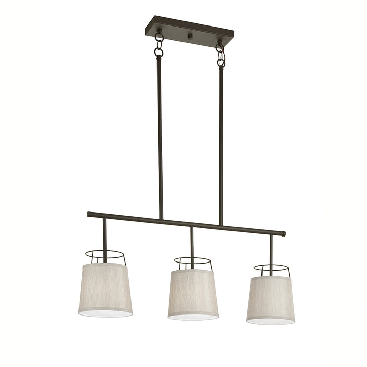 Kichler Three Light Linear Chandelier