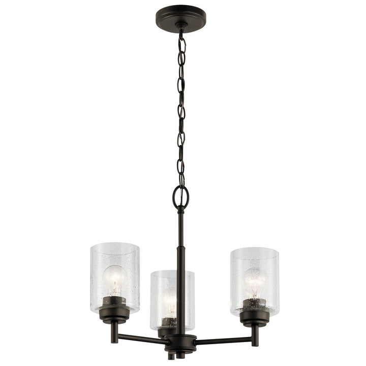 Kichler Three Light Mini Chandelier