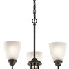 Kichler Three Light Mini Chandelier